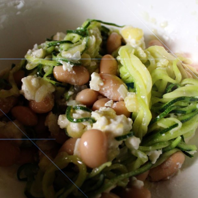 Zucchini-Weißebohnen-Salat 2